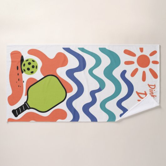 Pickleball Dinkmaster Dilly! Vacation Resort Towel バスタオル (バスタオル)