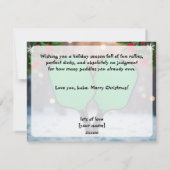 Pickleball Double Trouble & Holiday Hustle シーズンカード (裏面)