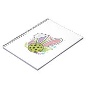 Pickleball Easter T-Shirt ノートブック (左側)