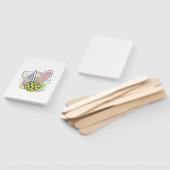 Pickleball Easter T-Shirt ハンドファン (組立なし)