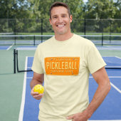 Pickleball Fanatic - Retro Florida License Plate Tシャツ