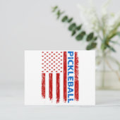 Pickleball Flag - Playing Paddleball Pickleball Am セーブザデート (スタンド正面)