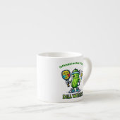 Pickleball Funny Coffee Mug Drinkware Kitchen エスプレッソカップ (正面右)