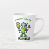 Pickleball Funny Coffee Mug Drinkware Kitchen カフェラテマグ (右)