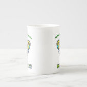 Pickleball Funny Coffee Mug Drinkware Kitchen ボーンチャイナマグカップ (正面)