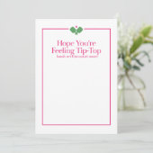 Pickleball Get Well Card | Tip-Top カード (スタンド正面)