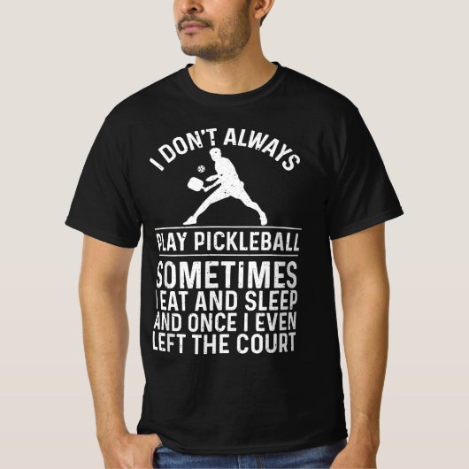 Pickleball Gift For Men Women Funny Pickle Ball Cl Tシャツ (正面)