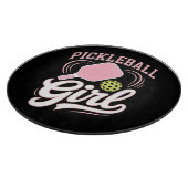 Pickleball Girl Player カッティングボード (角)