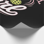 Pickleball Girl Player ラッピングペーパー (角)