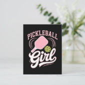 Pickleball Girl Player 案内状 (スタンド正面)