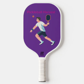 Pickleball Harvest – Athletic Player Paddle Design ピックルボールラケット