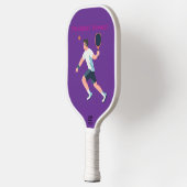 Pickleball Harvest – Athletic Player Paddle Design ピックルボールラケット (左)