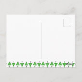 Pickleball Holiday Photo Frame Merry Christmas ポストカード (裏面)