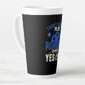 Pickleball - I Don't Always Pickleball 遊 カフェラテマグ (左アングル)