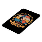 Pickleball If you want Soft Serve go get Ice Cream マグネット (左側)