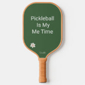 Pickleball Is My Me Time Personalized Mom Gift ピックルボールラケット (正面)