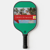 Pickleball Is My Superpower ピックルボールラケット (正面)