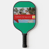 Pickleball Is My Superpower ピックルボールラケット (正面)