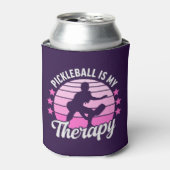 Pickleball is my Therapy funny Pickleball 缶クーラー (缶正面)