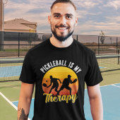 Pickleball is my Therapy funny Pickleball Tシャツ