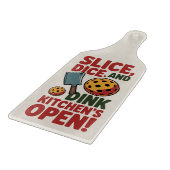 Pickleball Kitchen’s Open Funny Paddle カッティングボード (角)