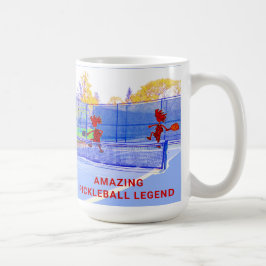 PICKLEBALL LEGEND – パーソナライズ コーヒーマグカップ