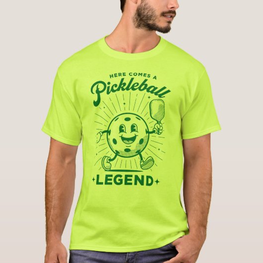 PICKLEBALL LEGEND by PickleballPlayerz Tシャツ (正面)