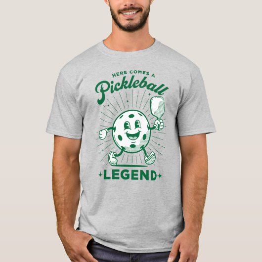 PICKLEBALL LEGEND by PickleballPlayerz Tシャツ (正面)