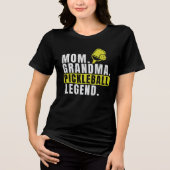 Pickleball Legend Tee for Moms & Grandmas トライブレンドＴシャツ (正面)