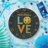 Pickleball Love Paddle Ball ペーパープレート (パーティー)