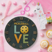 Pickleball Love Paddle Ball ペーパープレート (パーティー)