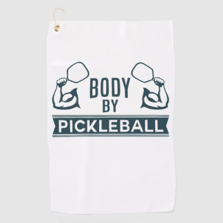 "Pickleball" Microfiberタオルによる体 ゴルフタオル