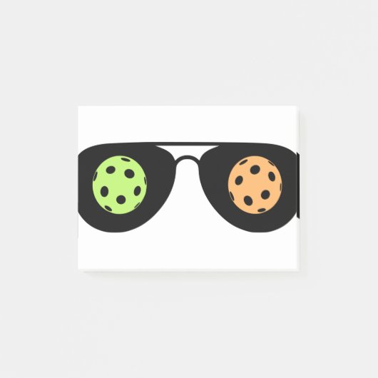 Pickleball on My Mind ポストイット (正面)