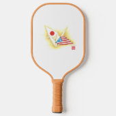 Pickleball Paddle ~ 日米友好 ピックルボールラケット (裏面)