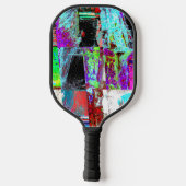 Pickleball Paddle – Abstract Grid ピックルボールラケット (裏面)