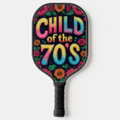 Pickleball Paddle Child Of The 70's - Custom Art ピックルボールラケット (裏面)