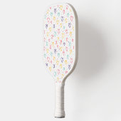 Pickleball Paddle Colorful Hearts  ピックルボールラケット (左)