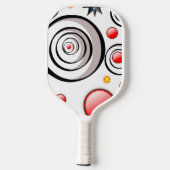 Pickleball Paddle Cute Abstract  ピックルボールラケット (裏面)