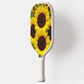 Pickleball Paddle Cute Floral Sunflower ピックルボールラケット (左)