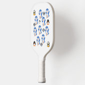 Pickleball Paddle Cute Penguins ピックルボールラケット (左)