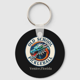 Pickleball Paddle -Dragon X Old School Pickleball  キーホルダー