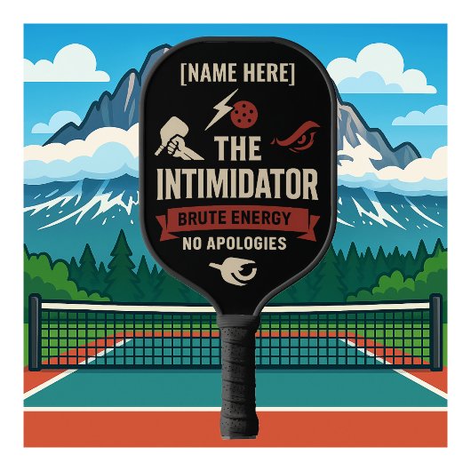Pickleball Paddle Featuring The Intimidator ピックルボールラケット