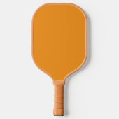 Pickleball Paddle in Orange and Yellow ピックルボールラケット (裏面)