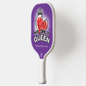 Pickleball Paddle : My Only Queen (purple/green) ピックルボールラケット (左)