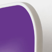 Pickleball Paddle : My Only Queen (purple/green) ピックルボールラケット (左詳細)