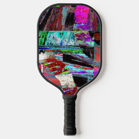 Pickleball Paddle – Neon Pulse ピックルボールラケット (正面)