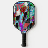 Pickleball Paddle – Neon Pulse ピックルボールラケット (裏面)