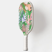 Pickleball Paddle : Organic Leaves (green/blue) ピックルボールラケット (左)