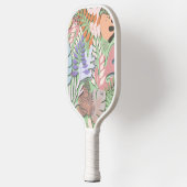 Pickleball Paddle : Organic Leaves (green/yellow) ピックルボールラケット (左)