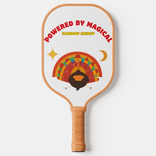 Pickleball Paddle – Rainbow  Thanksgiving 2025  ピックルボールラケット (正面)